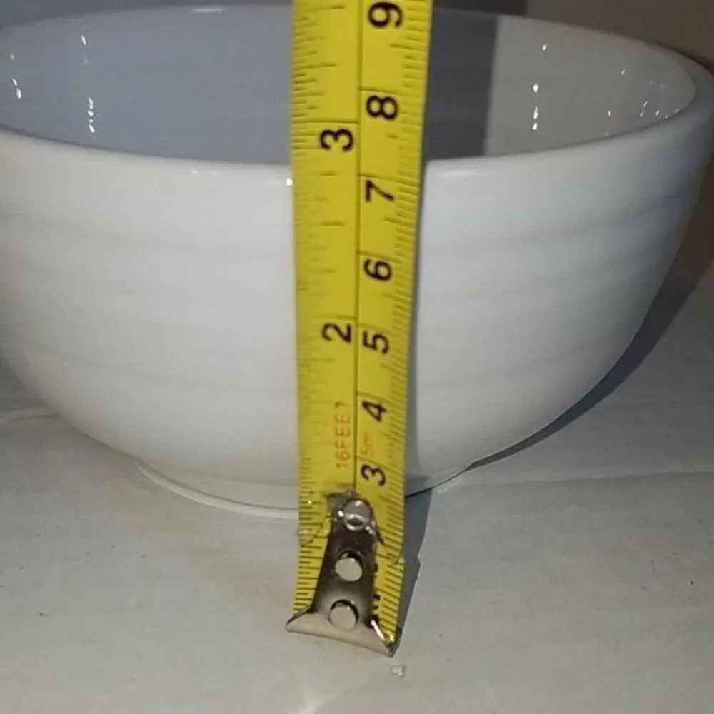 Fiestaware Fiesta Small 22 OZ Bowl Dish Bistro White CERAMIC
